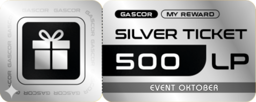 Silver Ticket - Event GASCOR Mingguan Oktober Periode 4